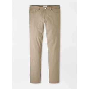 Peter Millar Dark Sand EB66 Performance Five Pocket Pants MF24EB66FB Golf Chino